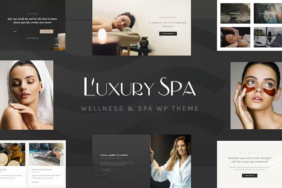 LUXURY SPA – WELLNESS AND BEAUTY WORDPRESS THEME